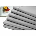 Us Army 6 Piece Embossed Greek Key Sheet Set - Twin - Silver 1502TWSIL